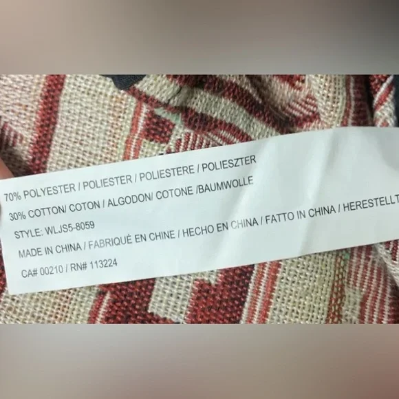 William Rast Multicolor Patterned Blazer - Picture 4 of 4